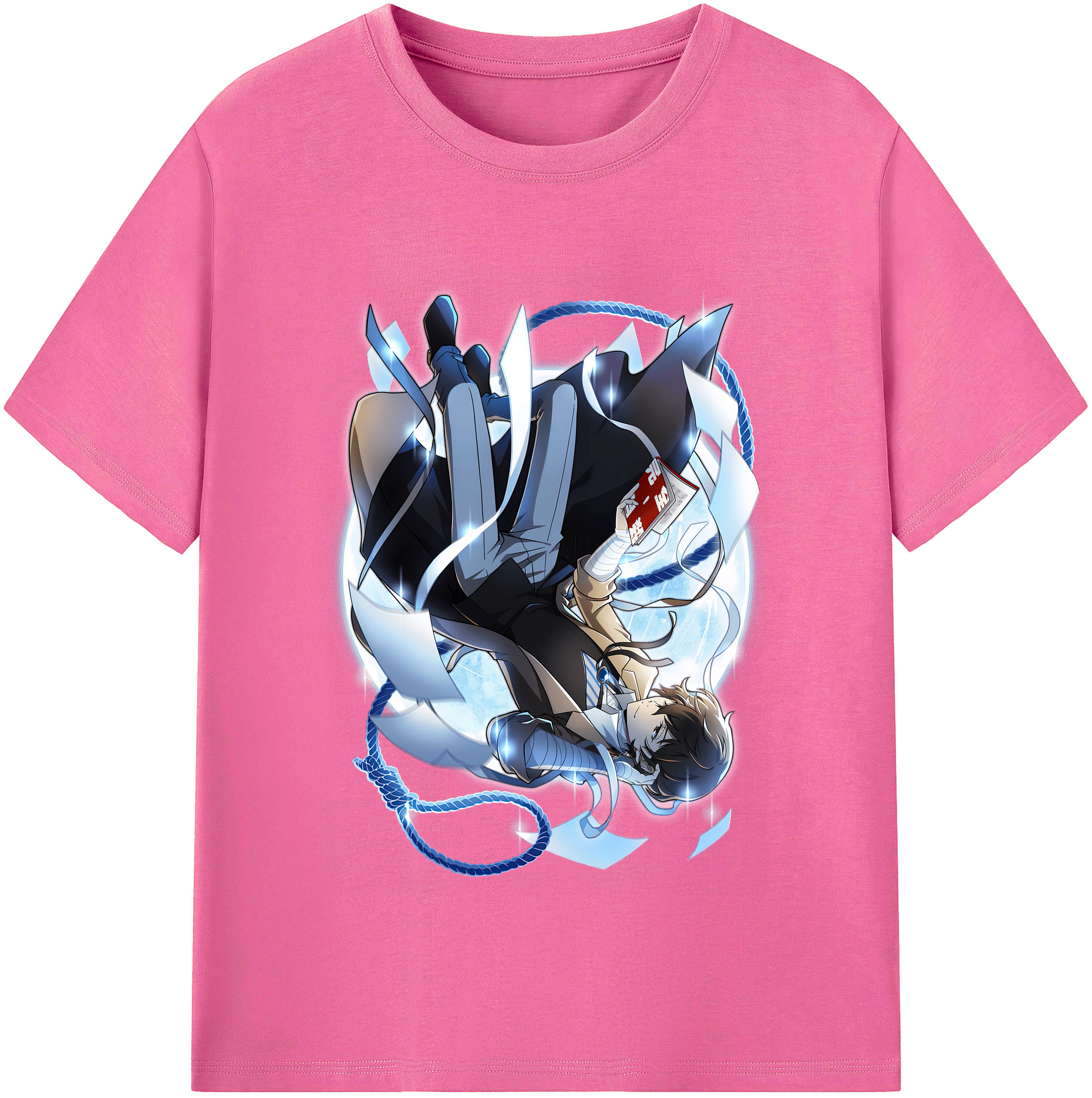 （画像用） 文豪ストレイドッグス Bungo Stray Dogs レディースカジュアルプリントTシャツ（綿100％）
